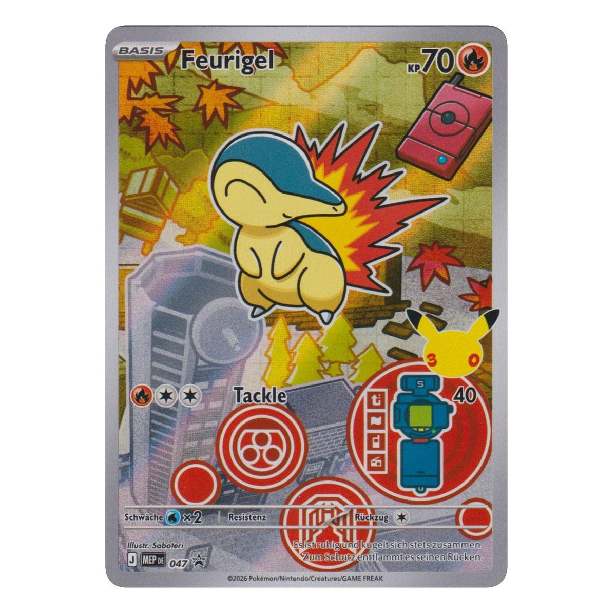 Pokémon : Héricendre – MEP Black Star Promos (MEP 047) – Carte individuelle