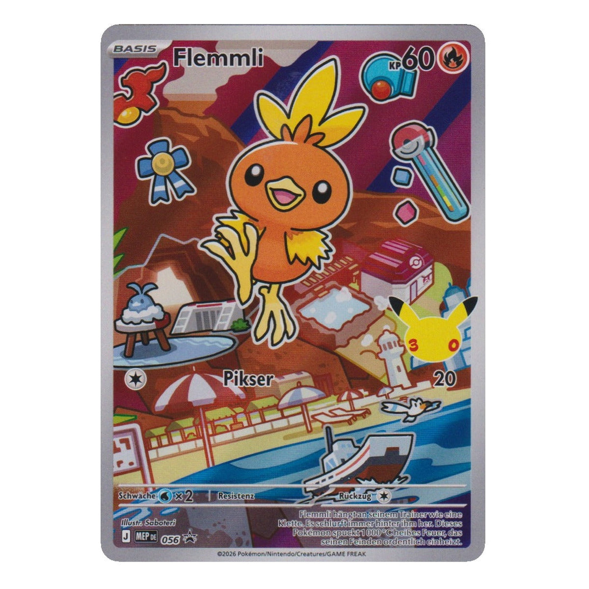 Pokémon: Flemmli – MEP Black Star Promos (MEP 056) – Einzelkarte