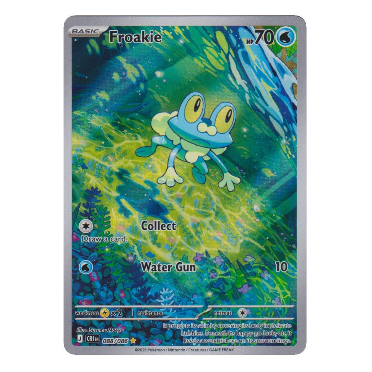 Pokémon: Froakie – Growing Chaos (CRI 088) – Single Card
