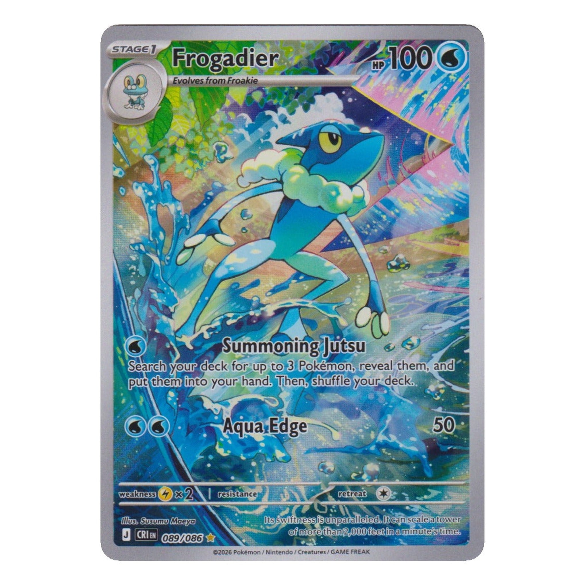 Pokémon: Frogadier – Chaos Rising (CRI 089) – Einzelkarte