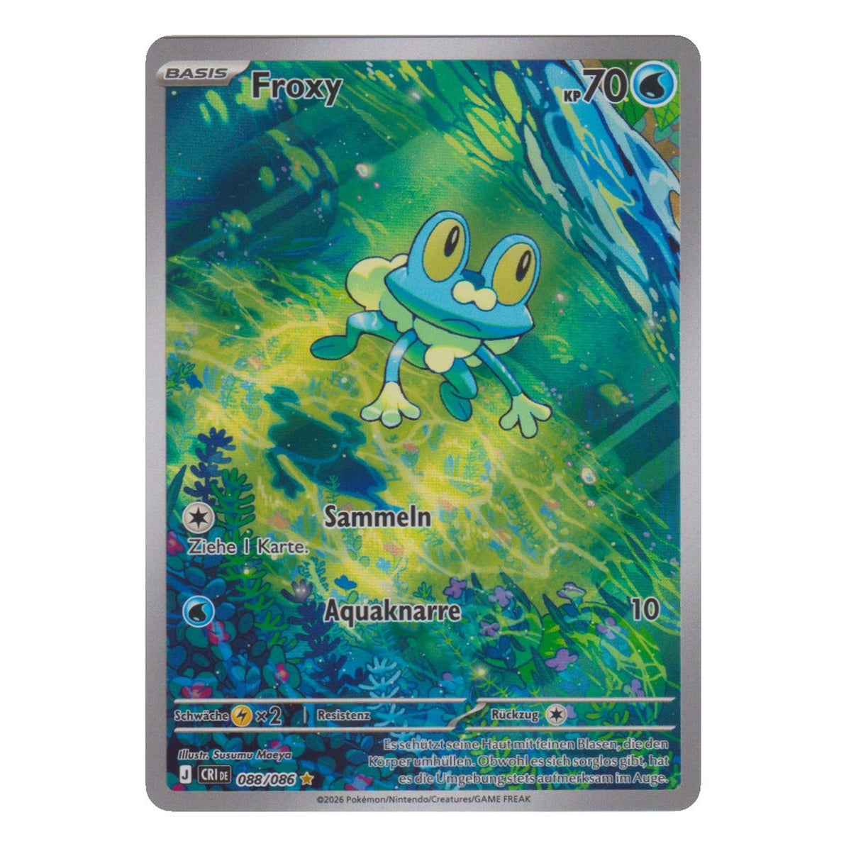 Pokémon: Froxy – Wachsendes Chaos (CRI 088) – Einzelkarte