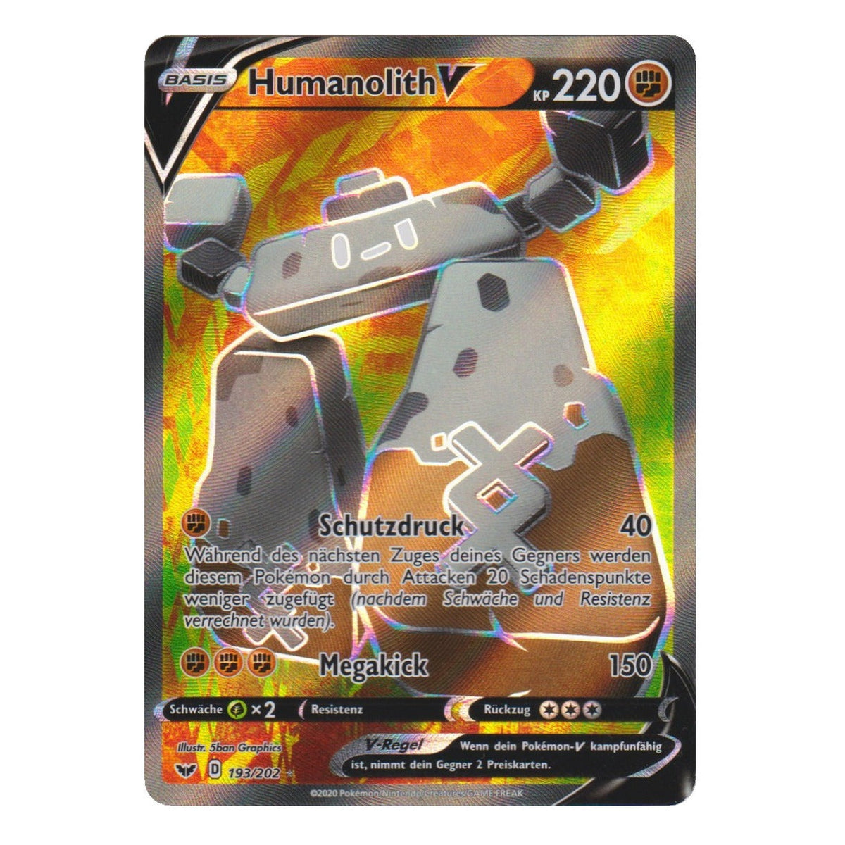 Pokémon: Stonjourner V – Sword & Shield (SSH 193) – Single Card