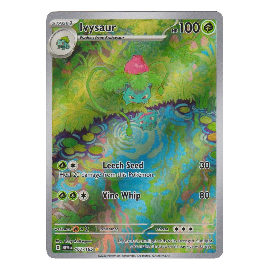 Pokémon: Ivysaur – 151 (MEW 167) – Einzelkarte
