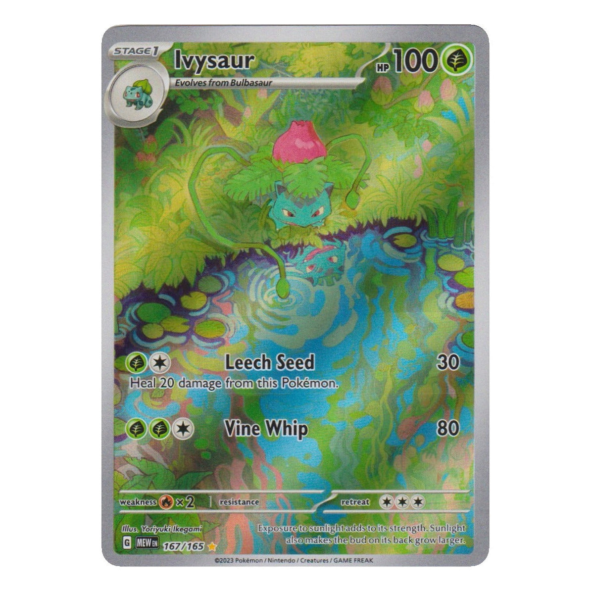 Pokémon: Ivysaur - 151 (MEW 167) - Single Card
