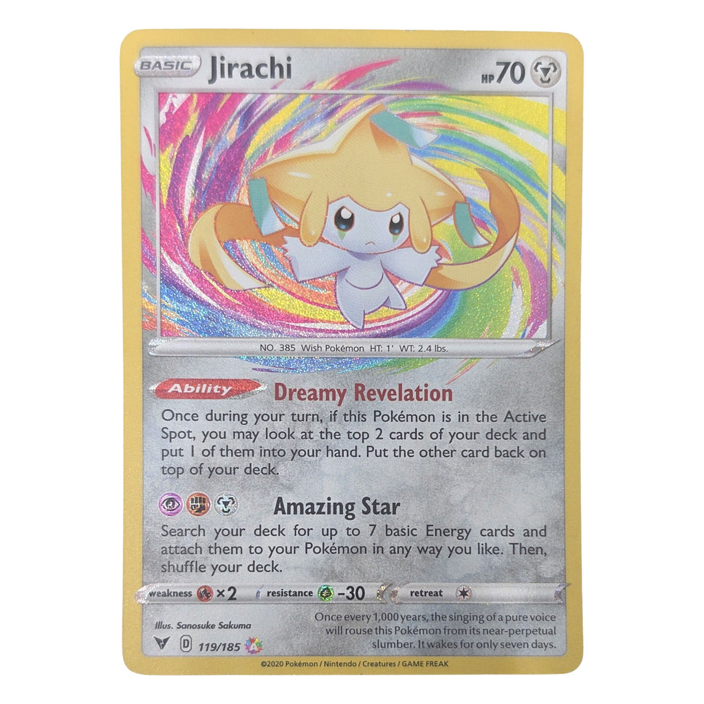 Pokémon: Jirachi – Voltage Éclatant (VIV 119) – Carte individuelle