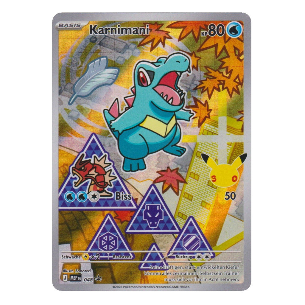 Pokémon: Kaiminus – Cartes Promo Black Star (MEP 048) – Carte individuelle