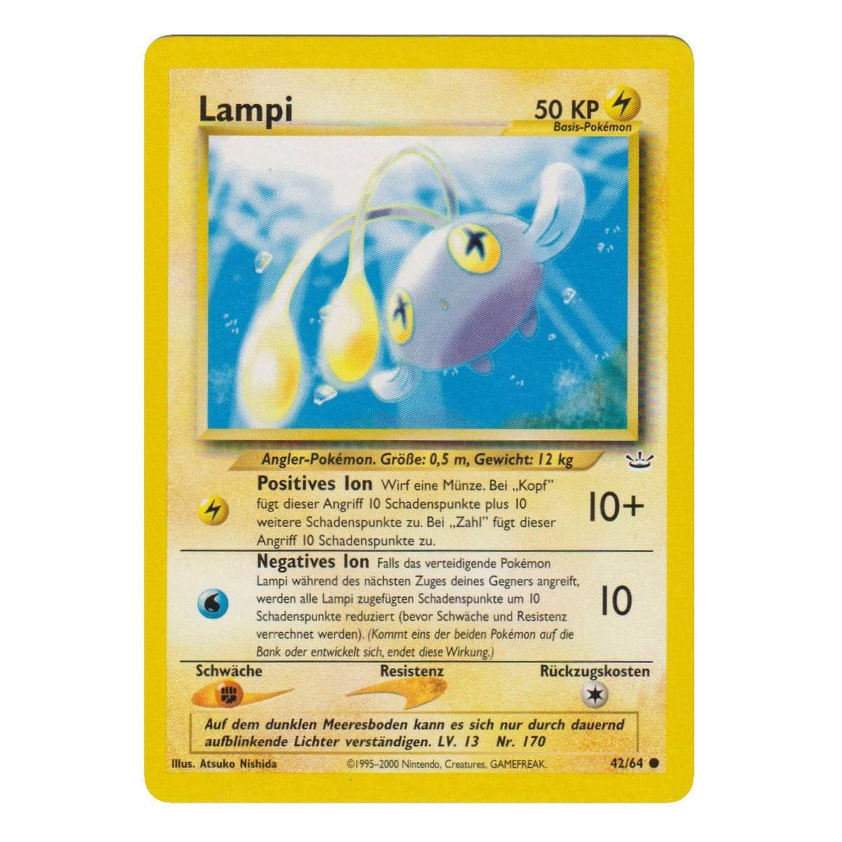 Pokémon: Chinchou – Neo Revelation (42/64) – Single Card