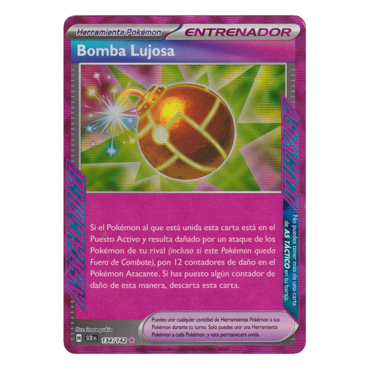 Pokémon: Luxuriöser Umhang – Stellar Crown (SCR 134) – Einzelkarte