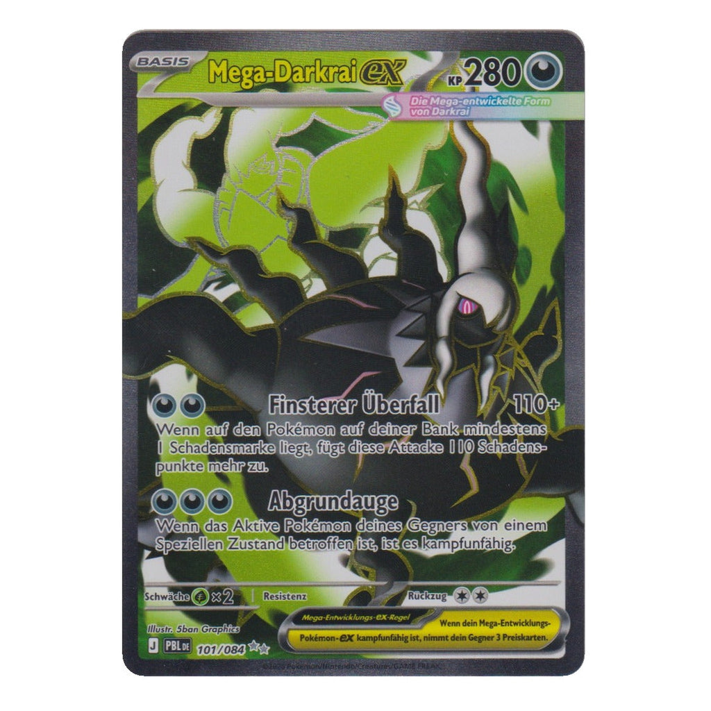 Pokémon: Mega-Darkrai ex – Dunkelnacht (PBL 101) – Einzelkarte