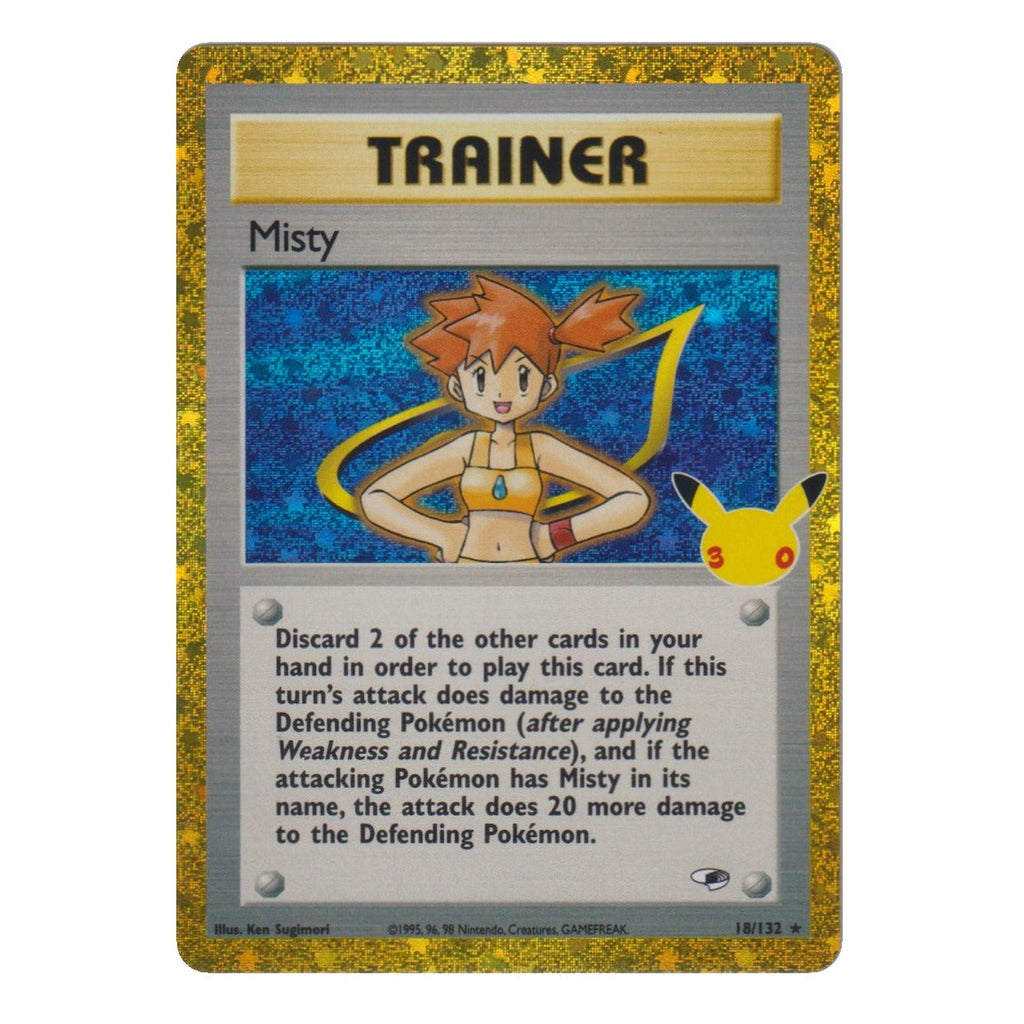 Pokémon: Misty – 30th Celebration (30C GH 18) – Einzelkarte