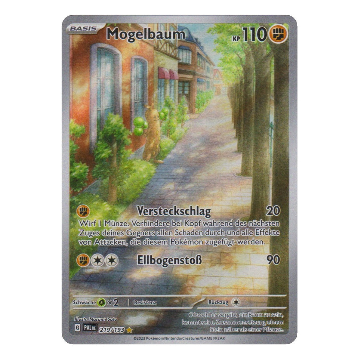Pokémon: Mogelbaum – Entwicklungen in Paldea (PAL 219) – Einzelkarte