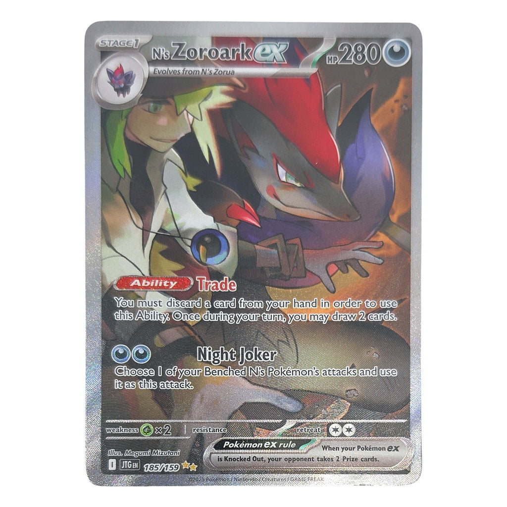 Pokémon: N's Zoroark ex – Journey Together (JTG 185) – Einzelkarte