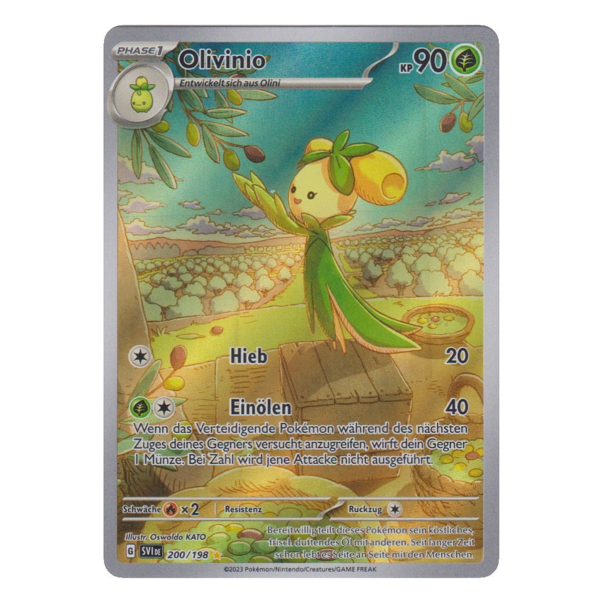 Pokémon: Olivinio – Karmesin & Purpur (SVI 200) – Einzelkarte