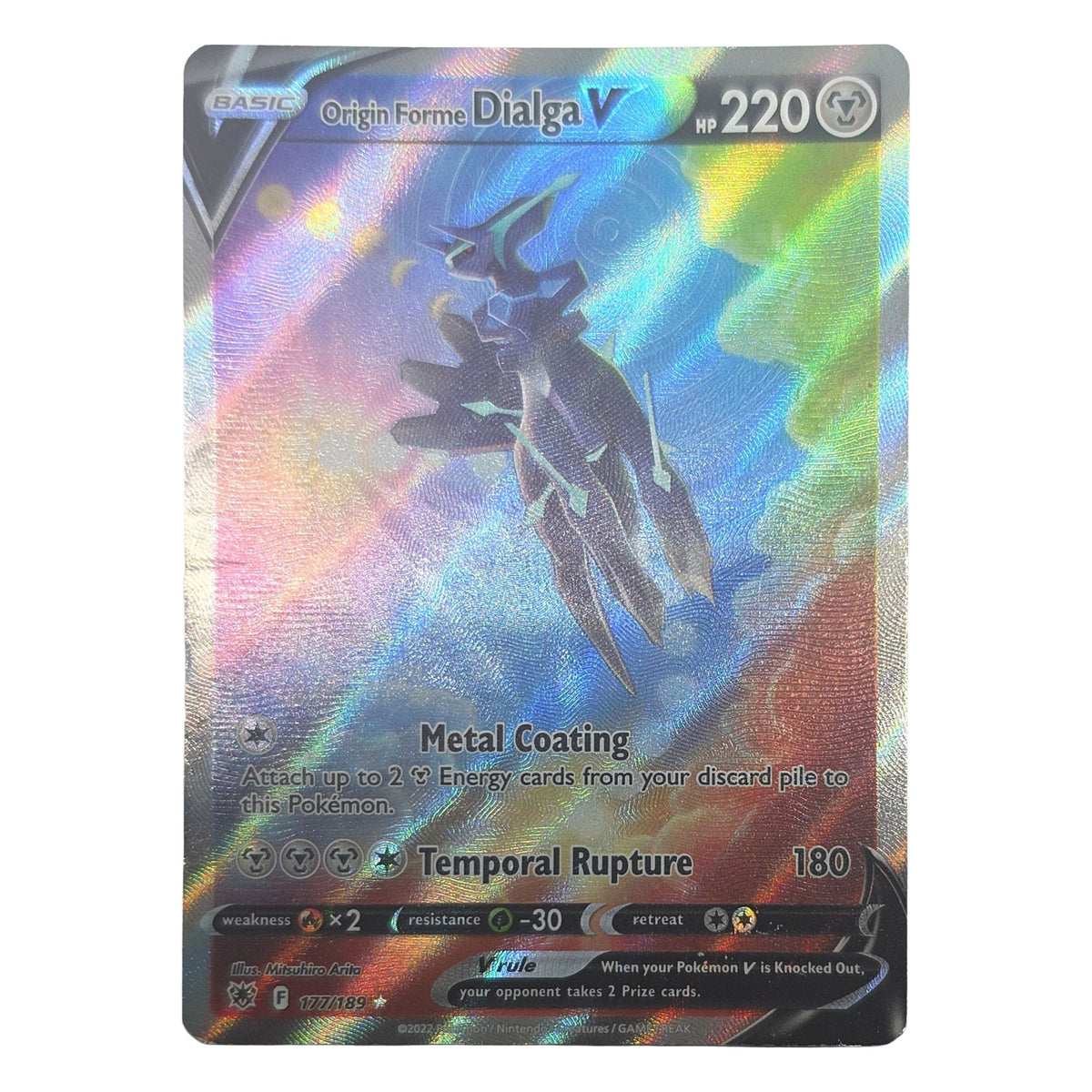 Pokémon: Origin Forme Dialga V – Astral Radiance (ASR 177) – Einzelkarte
