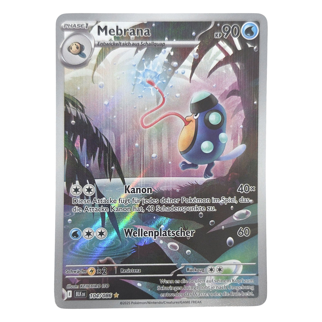 Pokémon: Mebrana – Schwarze Blitze (BLK 104) – Einzelkarte
