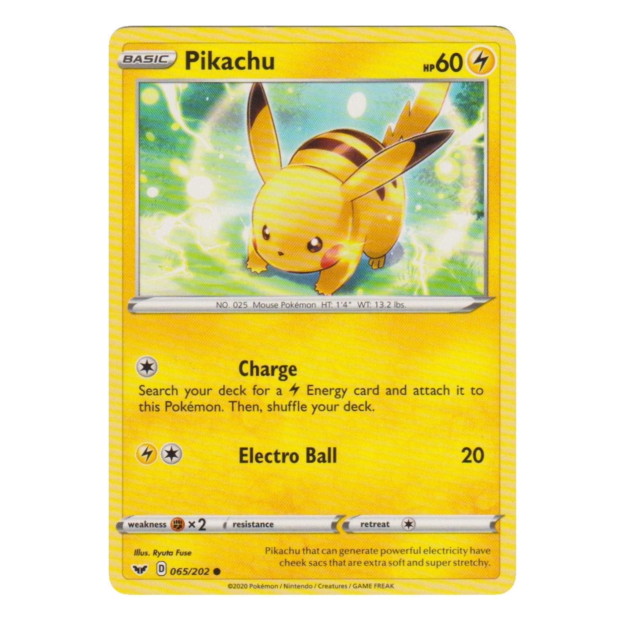 Pokémon: Pikachu – Schwert & Schild (SSH 065) – Einzelkarte