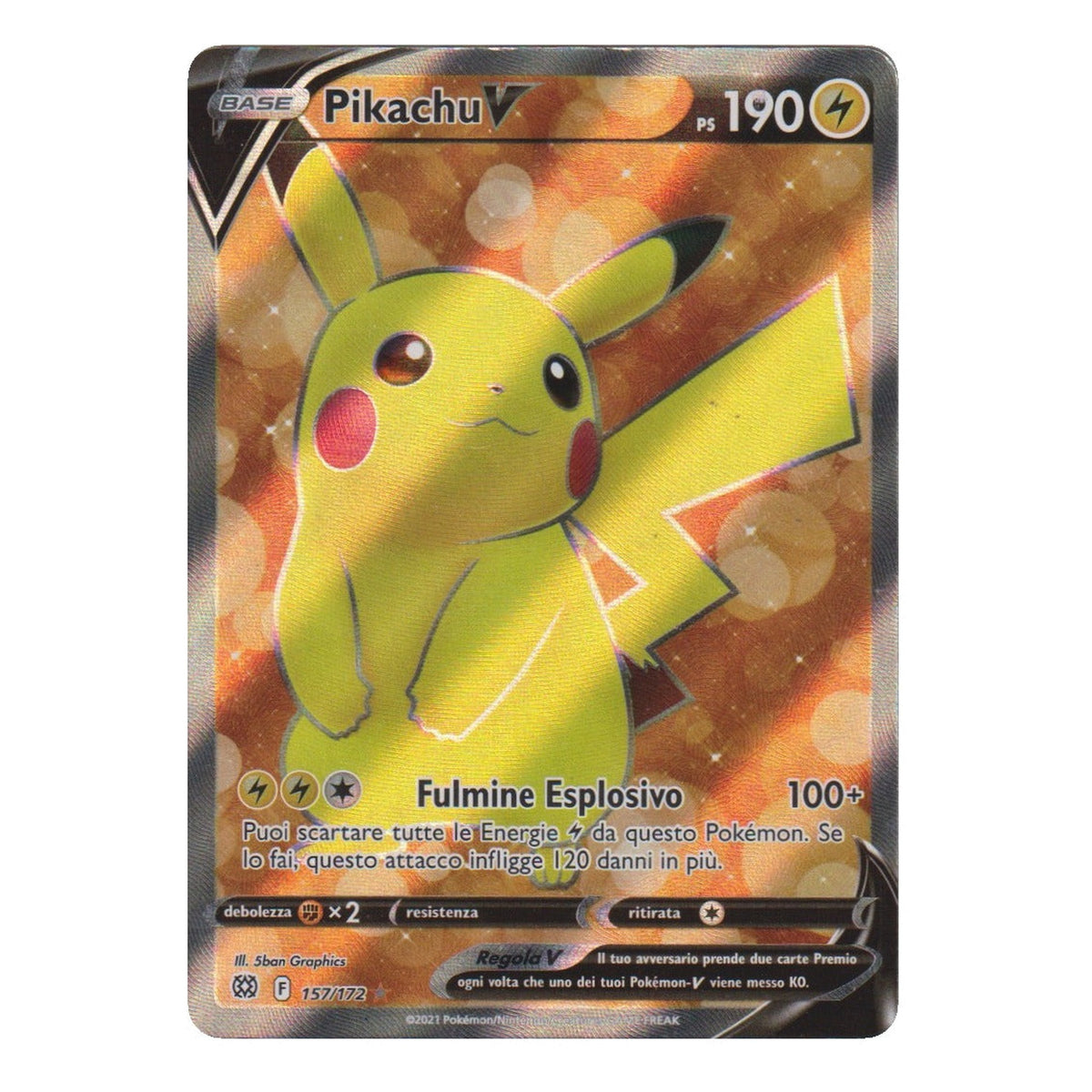 Pokémon: Pikachu V – Astri Lucenti (BRS 157) – Einzelkarte