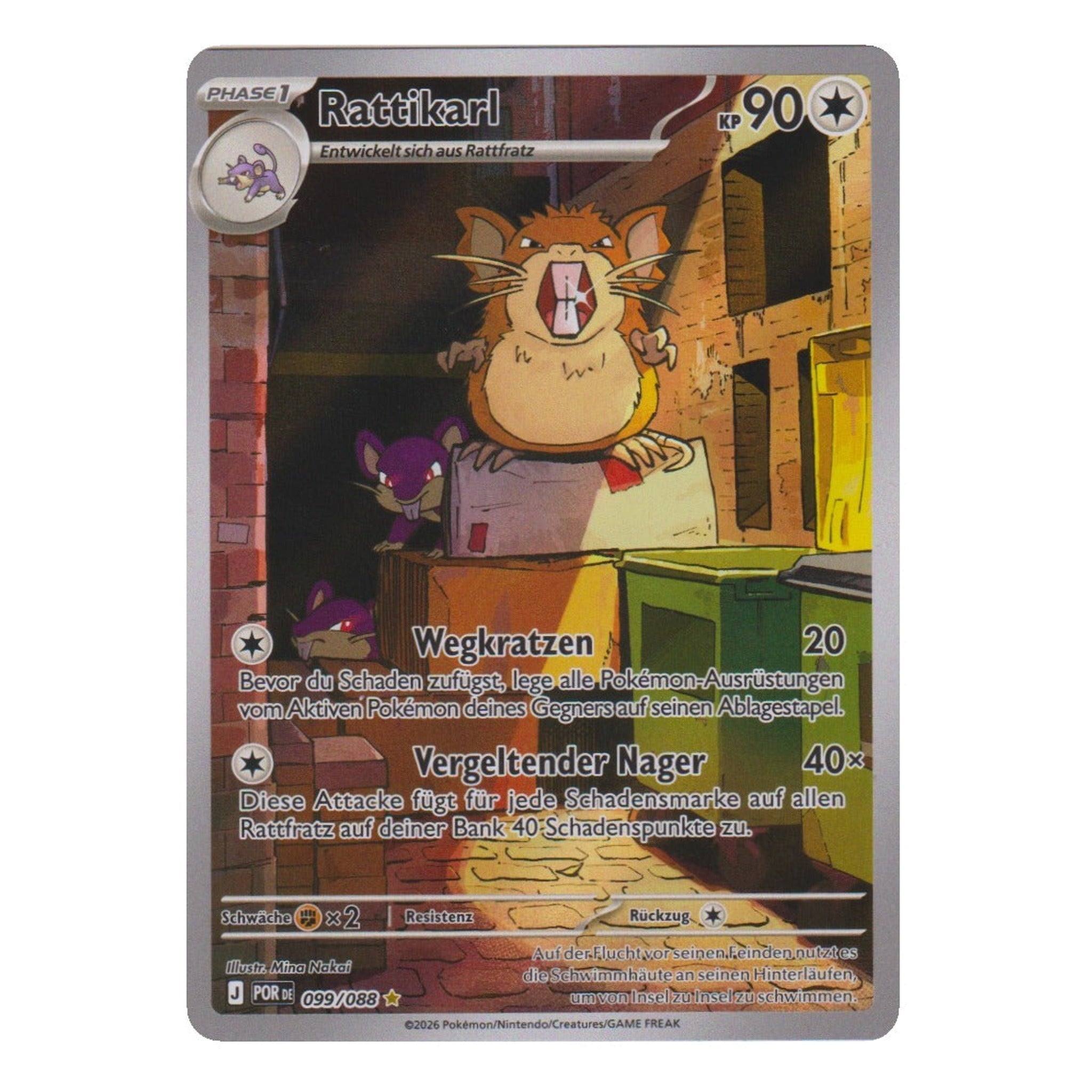 Pokémon: Raticate – Optimal Ordering (POR 099) – Single Card