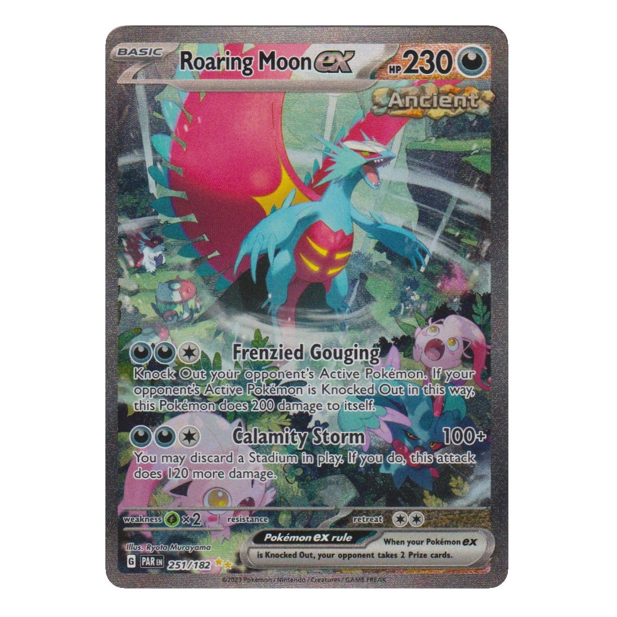 Pokémon: Roaring Moon ex – Paradox Rift (PAR 251) – Single Card