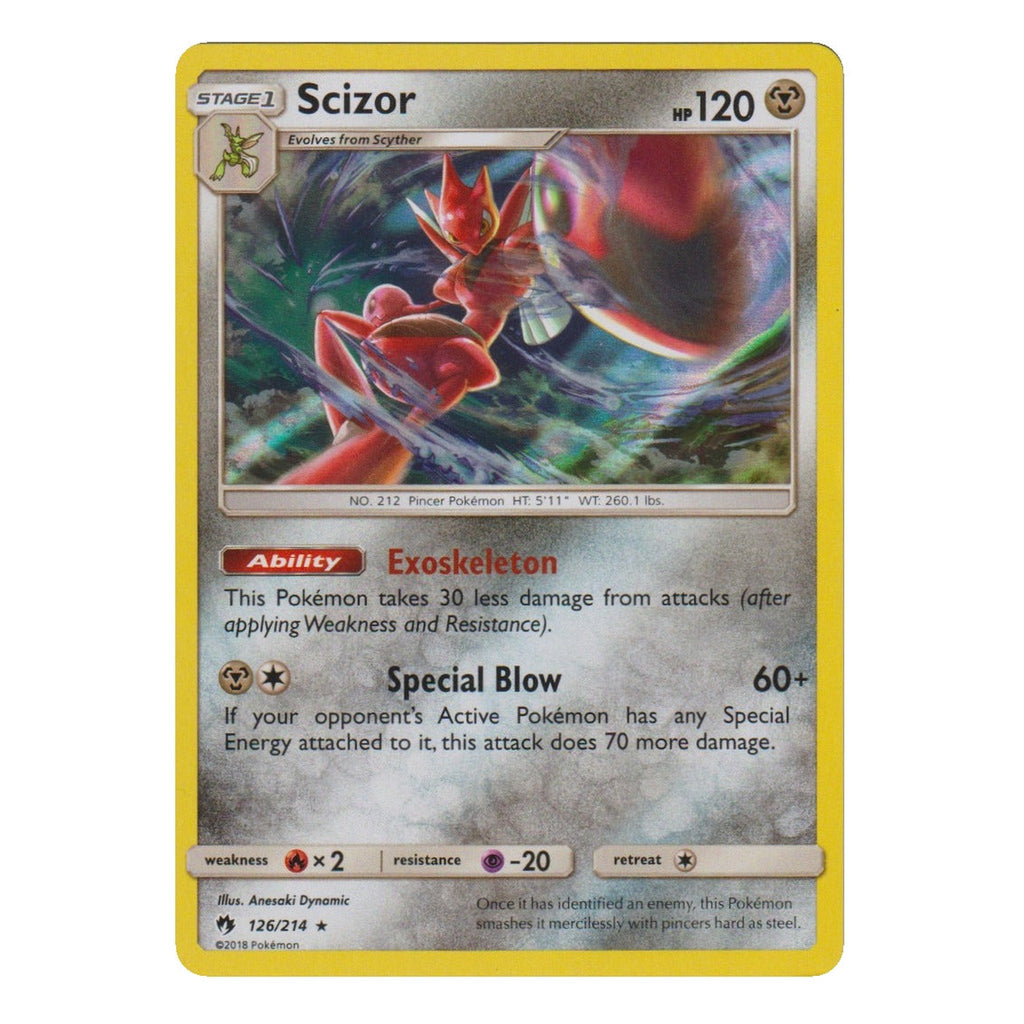 Pokémon: Scizor – Lost Thunder (LOT 126) – Einzelkarte