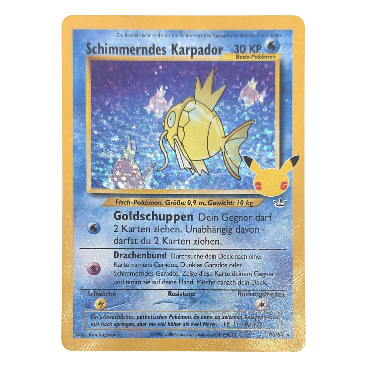 Pokémon: Shining Magikarp – Celebrations Classic Collection (NR 66) – Einzelkarte