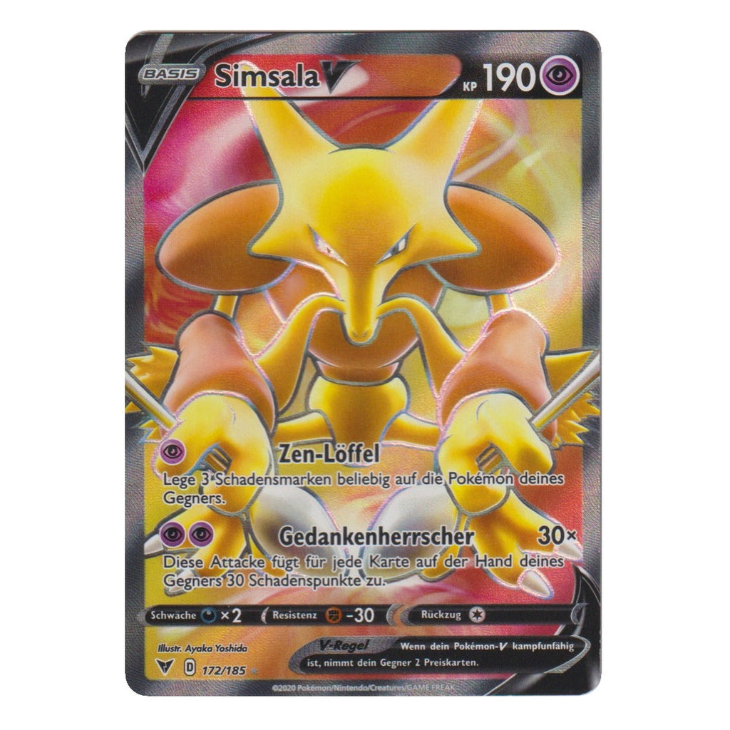 Pokémon: Alakazam V – Vivid Voltage (VIV 172) – Single Card
