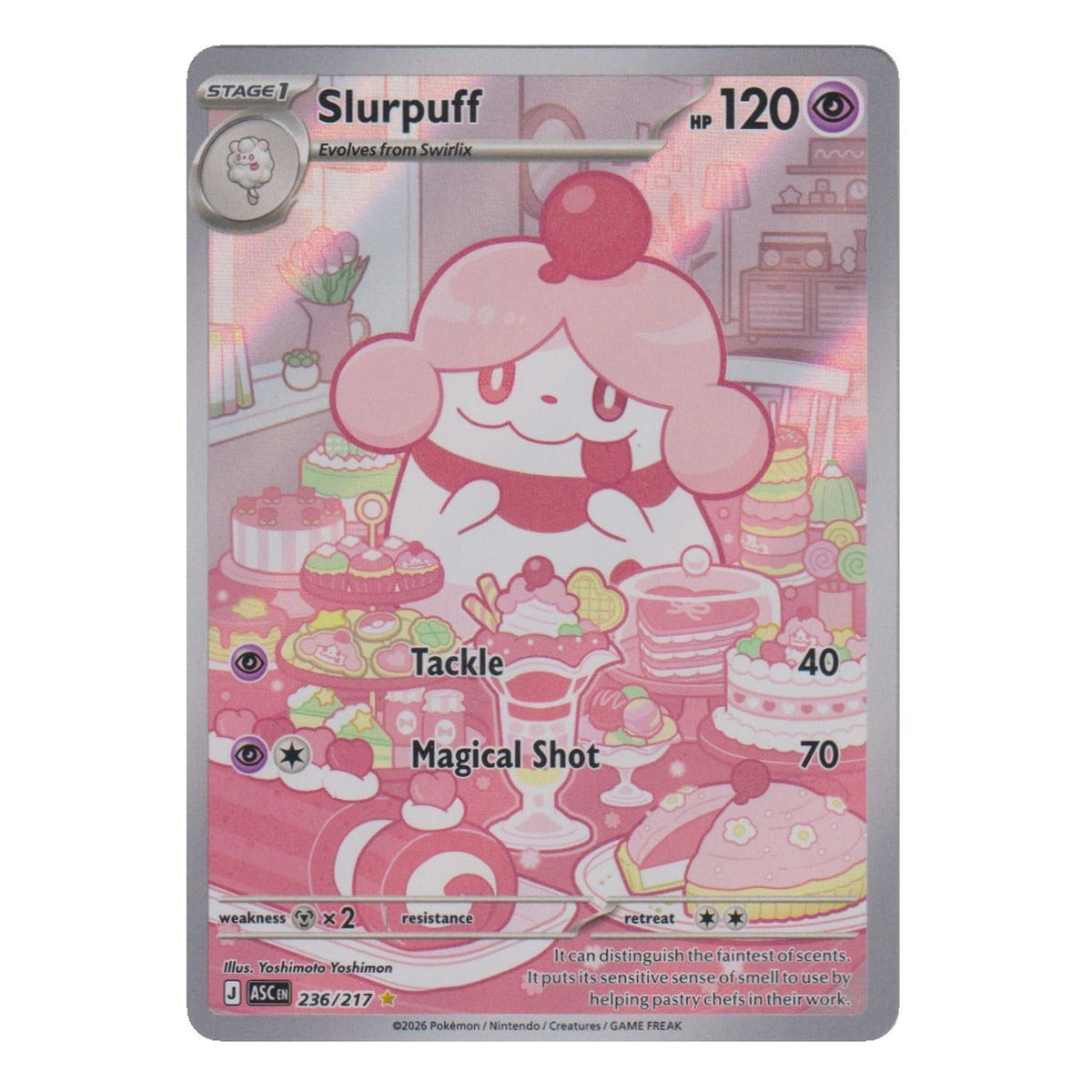 Pokémon: Slurpuff – Ascended Heroes (ASC 236) – Einzelkarte