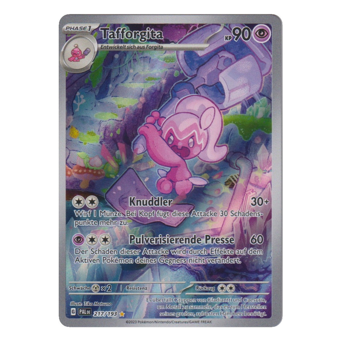 Pokémon: Tafforgita – Entwicklungen in Paldea (PAL 217) – Einzelkarte