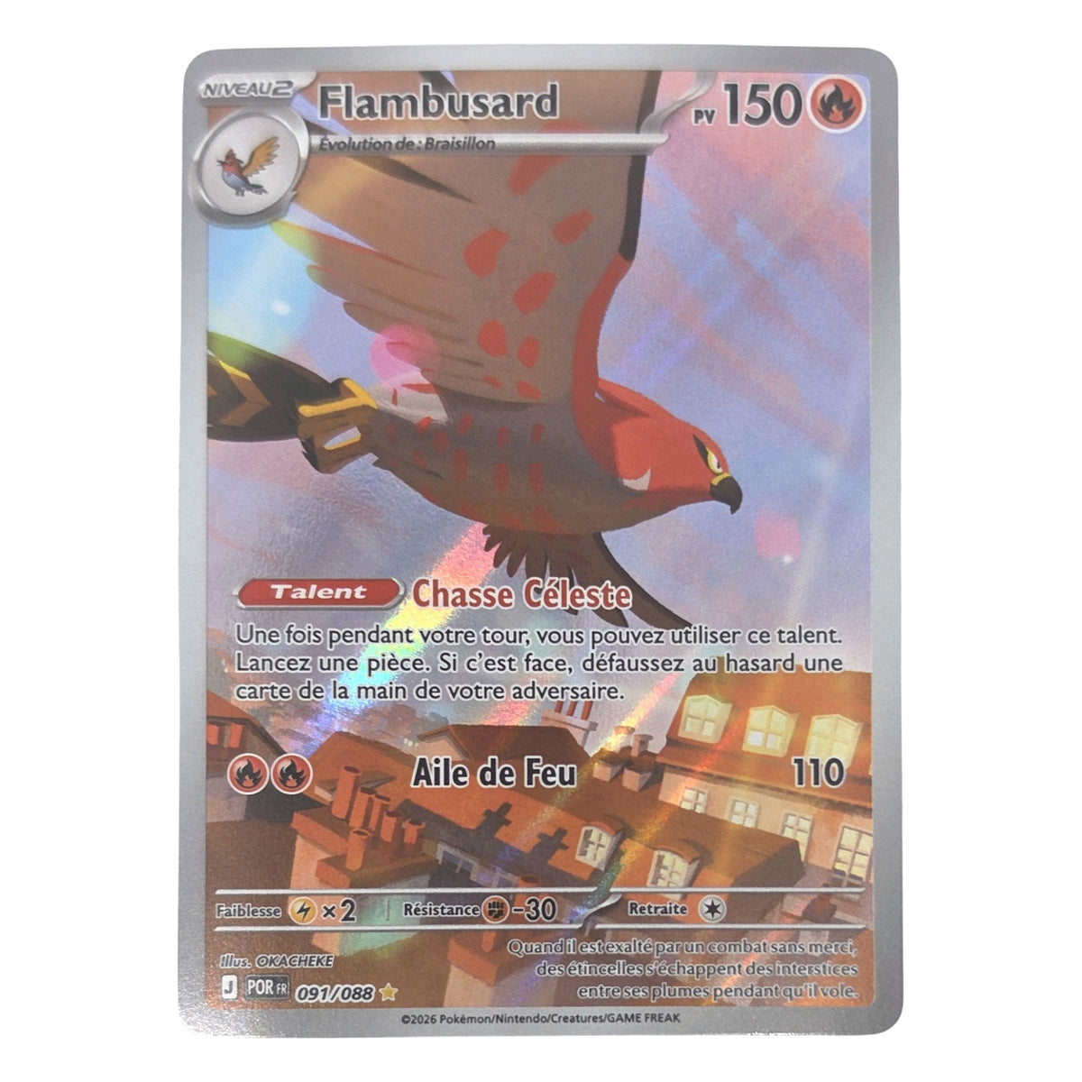 Pokémon: Talonflame – Perfect Order (POR 91) – Einzelkarte