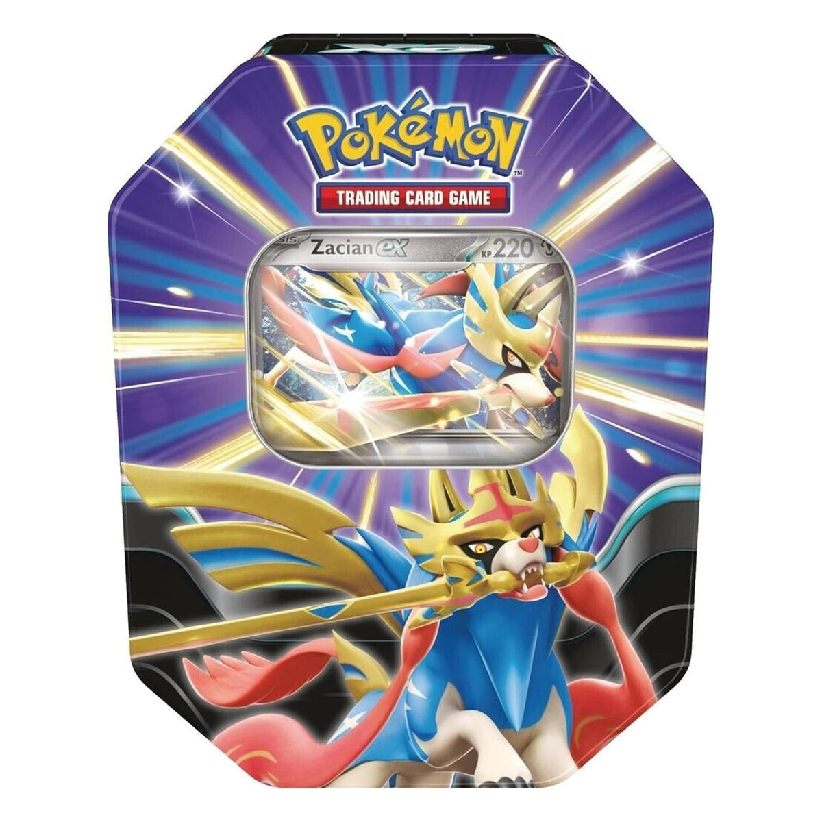 Pokémon: Tin Box Schlagkräftige Legenden Zacian-ex – Deutsch