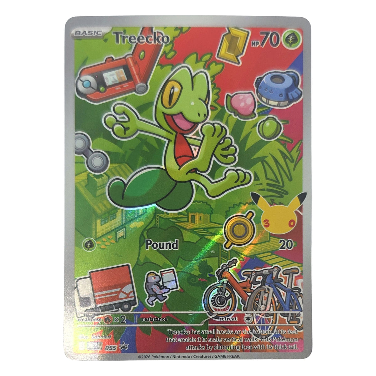 Pokémon: Treecko – Black Star Promos (MEP 055) – Single Card