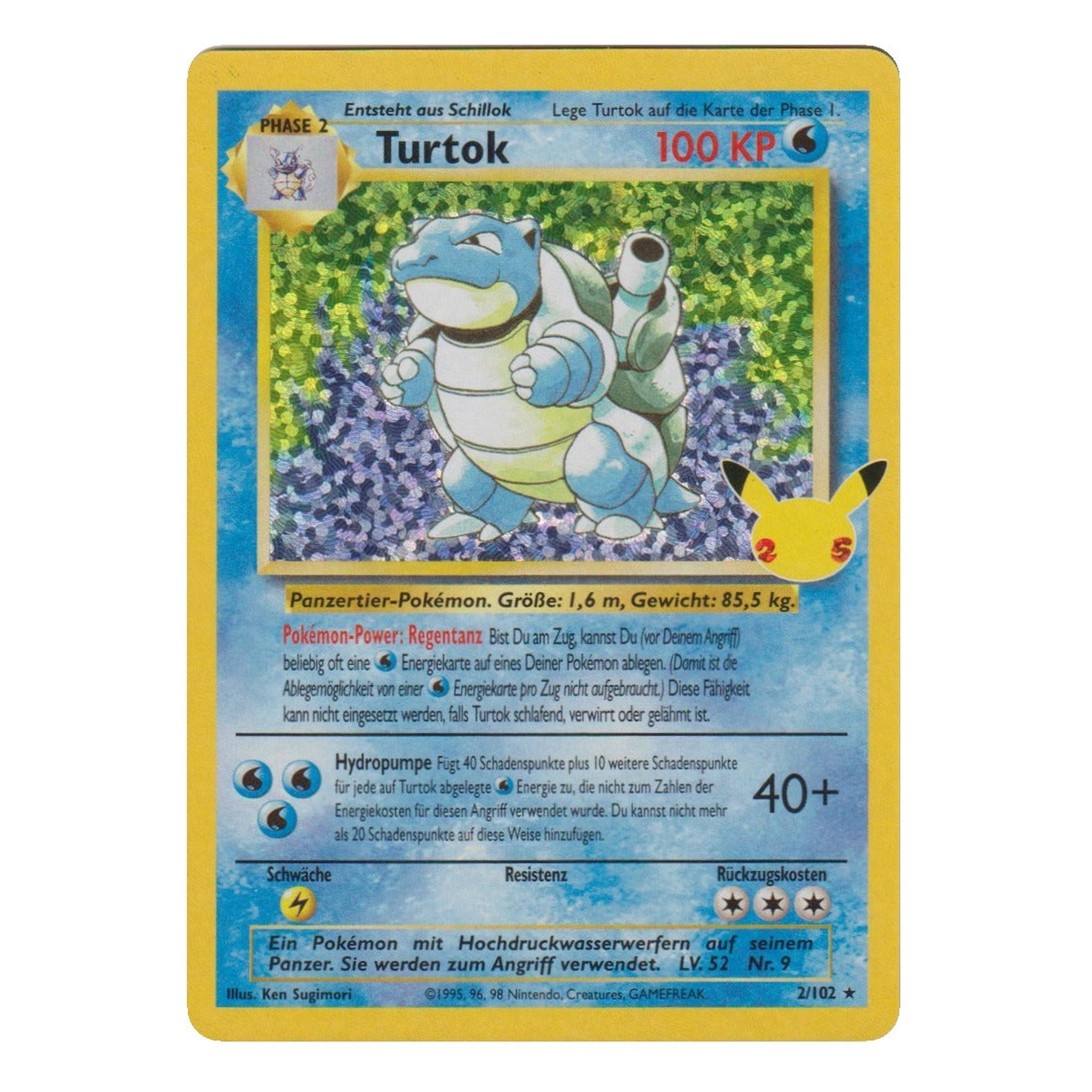 Pokémon: Blastoise – Celebrations: Classic Collection (CEL 002) – Single Card