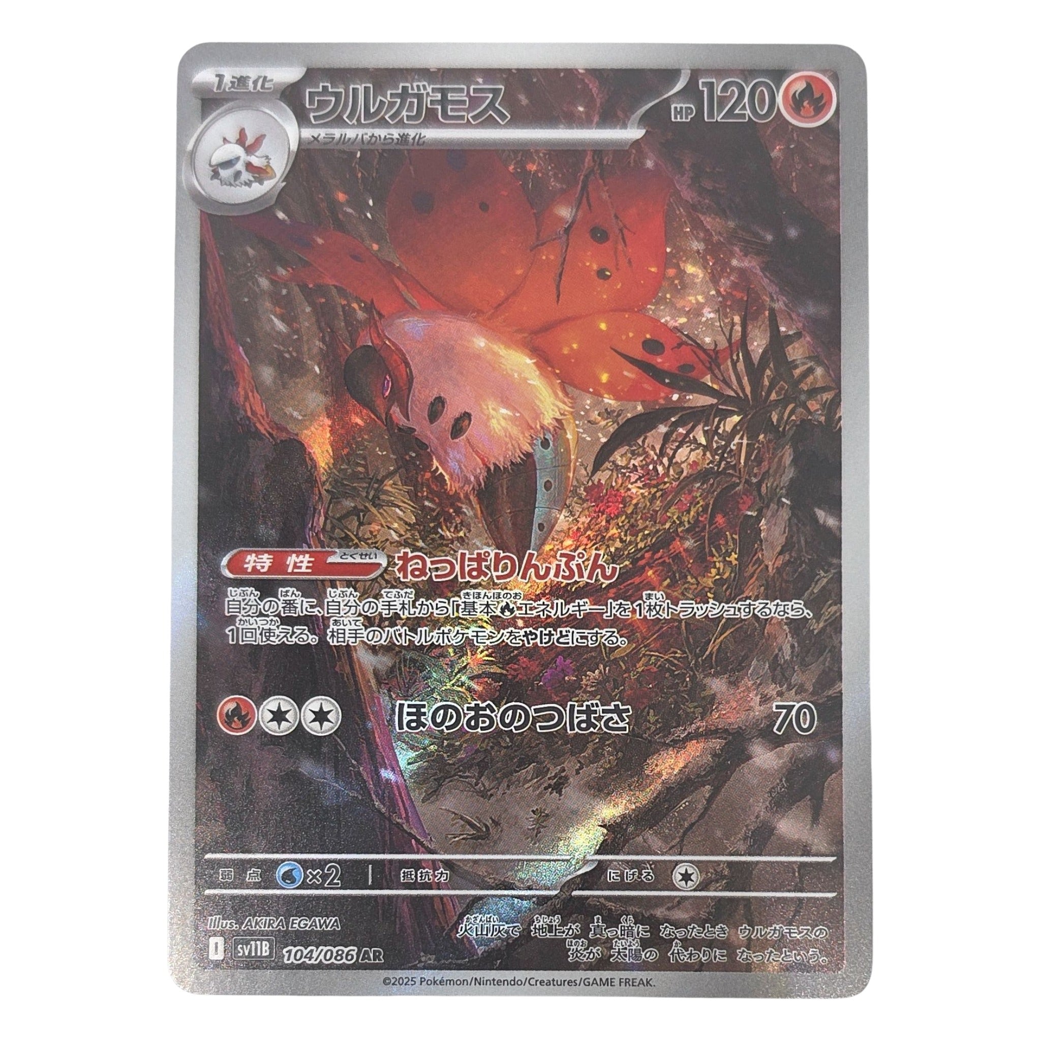 Pokémon: Volcarona – Black Bolt (sv11B 104) – Einzelkarte