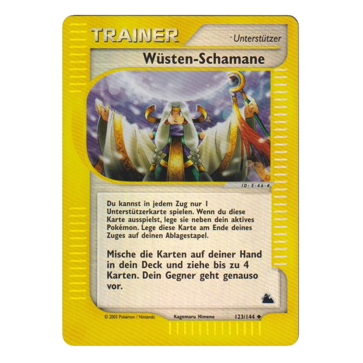 Pokémon: Wüsten-Schamane – Skyridge (SK 123) – Einzelkarte