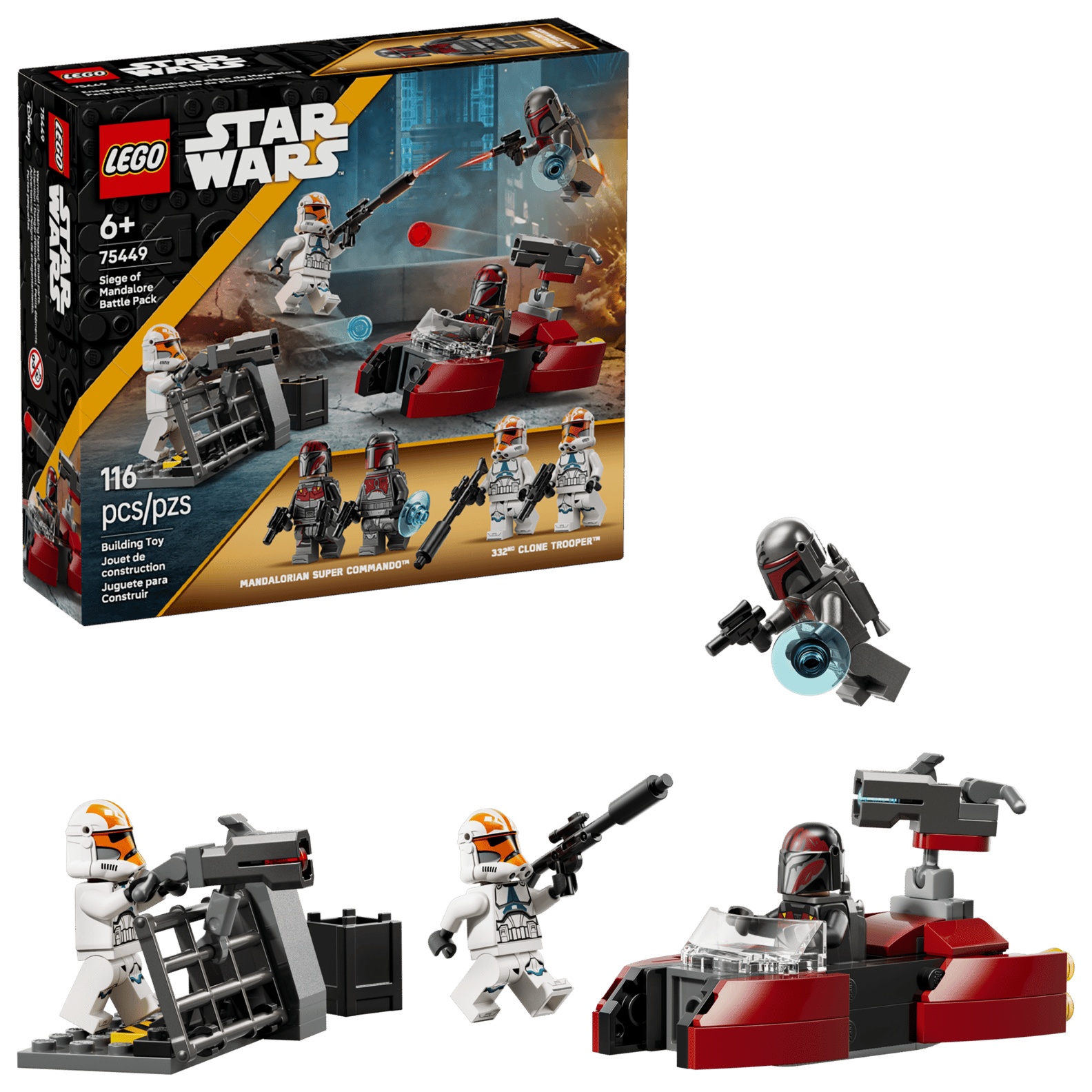 LEGO Star Wars 75449 - Belagerung von Mandalore Battle Pack