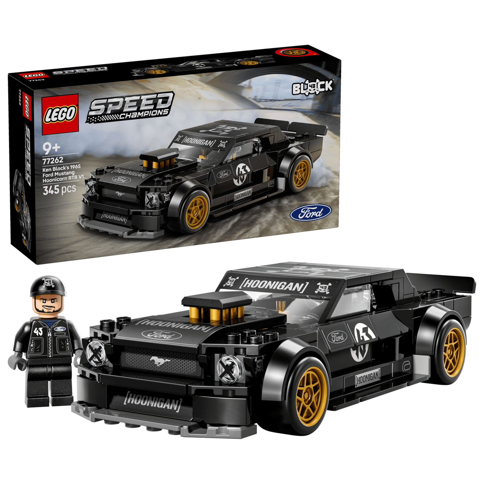 LEGO Speed Champions 77262 - Ken Block's 1965 Ford Mustang Hoonicorn V1