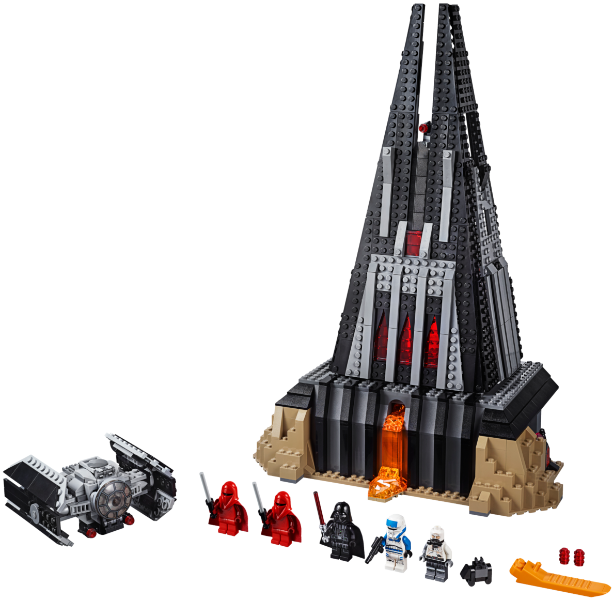 LEGO Star Wars Darth Vader's Castle – Set 75251 – Used