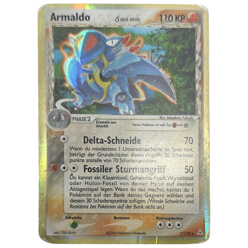 Pokemon: Armaldo δ Delta Species - EX Holon Phantoms (1) - Einzelkarte