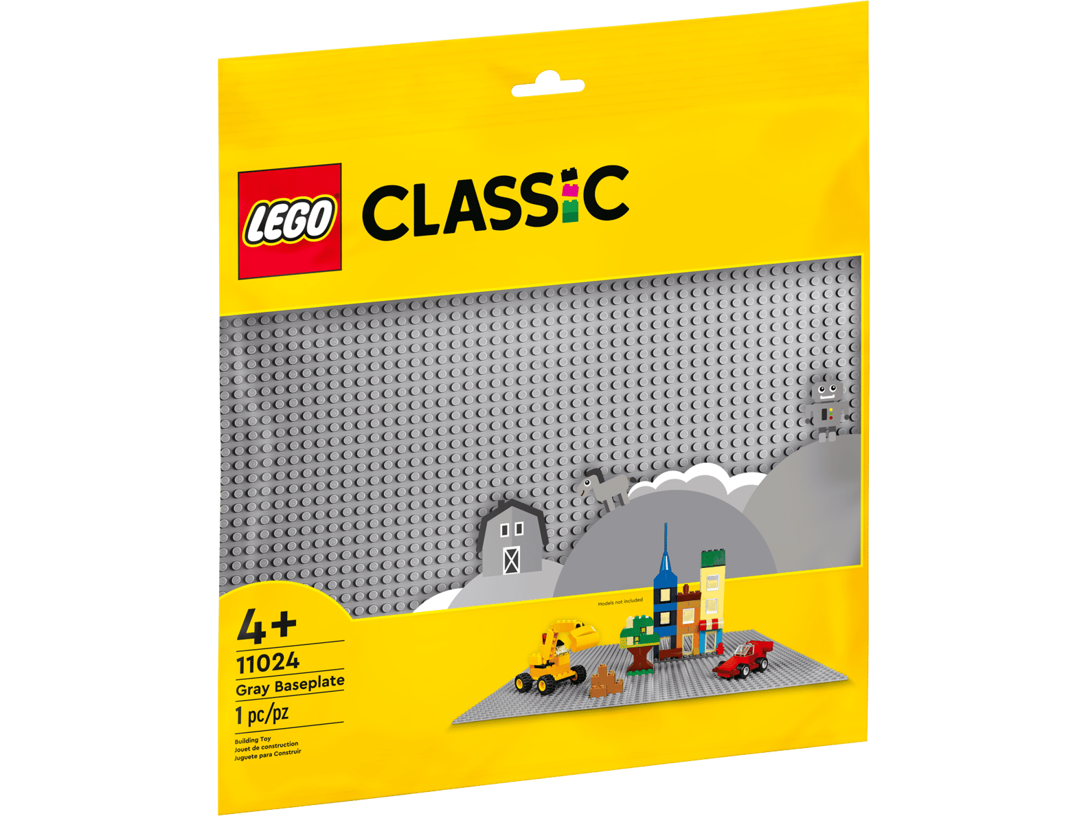 LEGO Classic 11024 - Graue Bauplatte