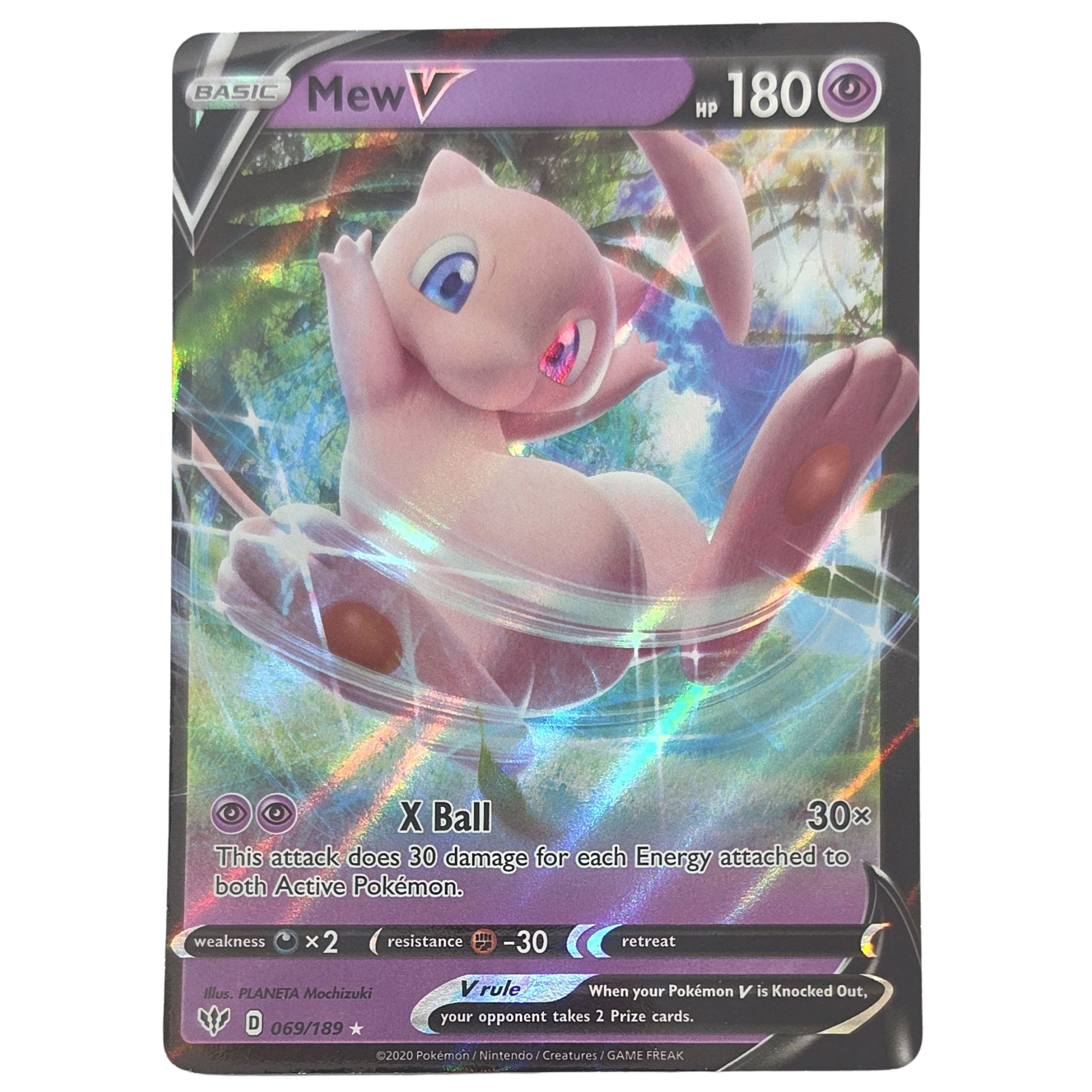 Pokémon: Mew V – Darkness Ablaze (DAA 69) – Einzelkarte
