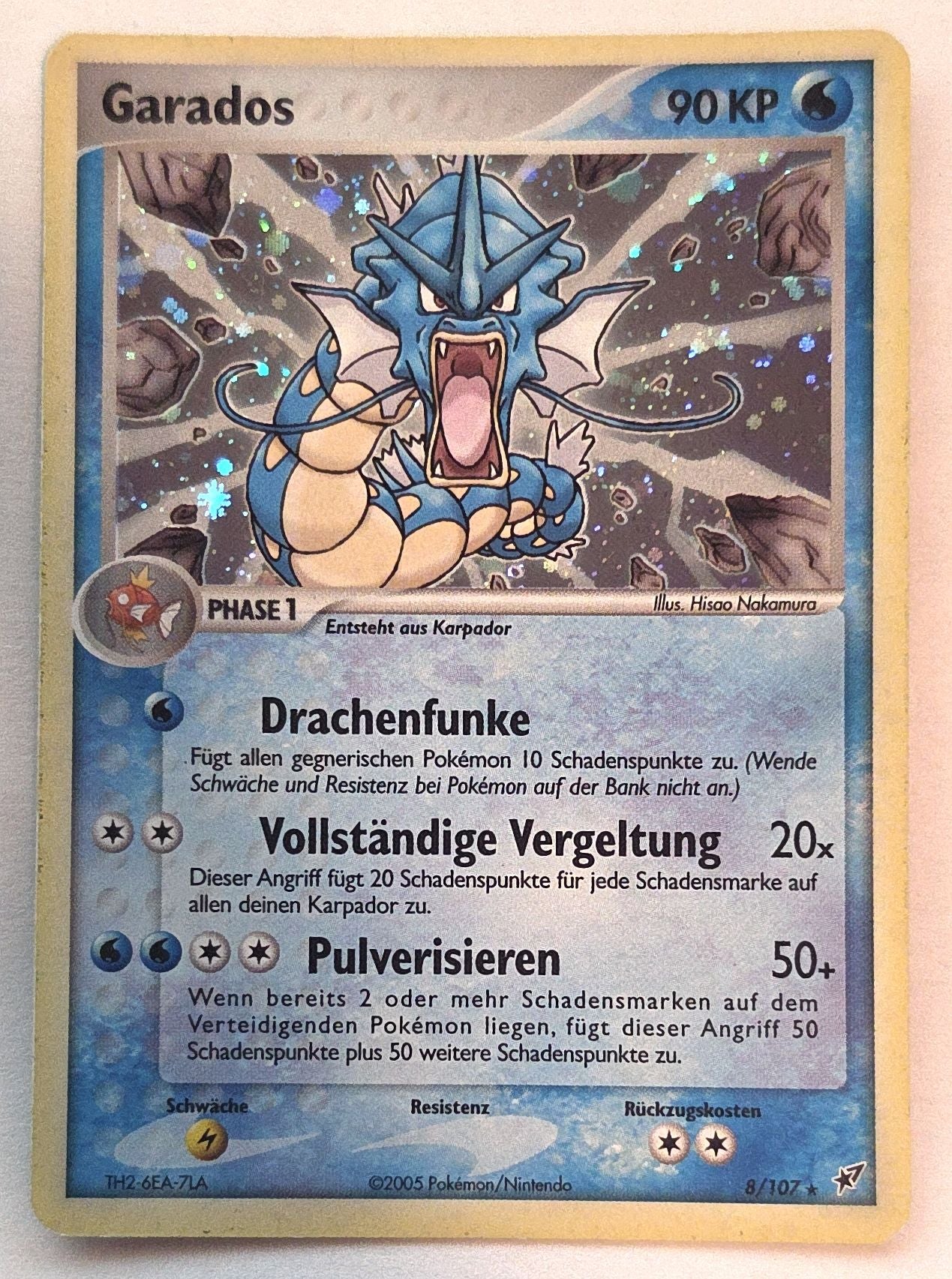 Pokémon: Gyarados – EX Deoxys (DX 8) – Einzelkarte