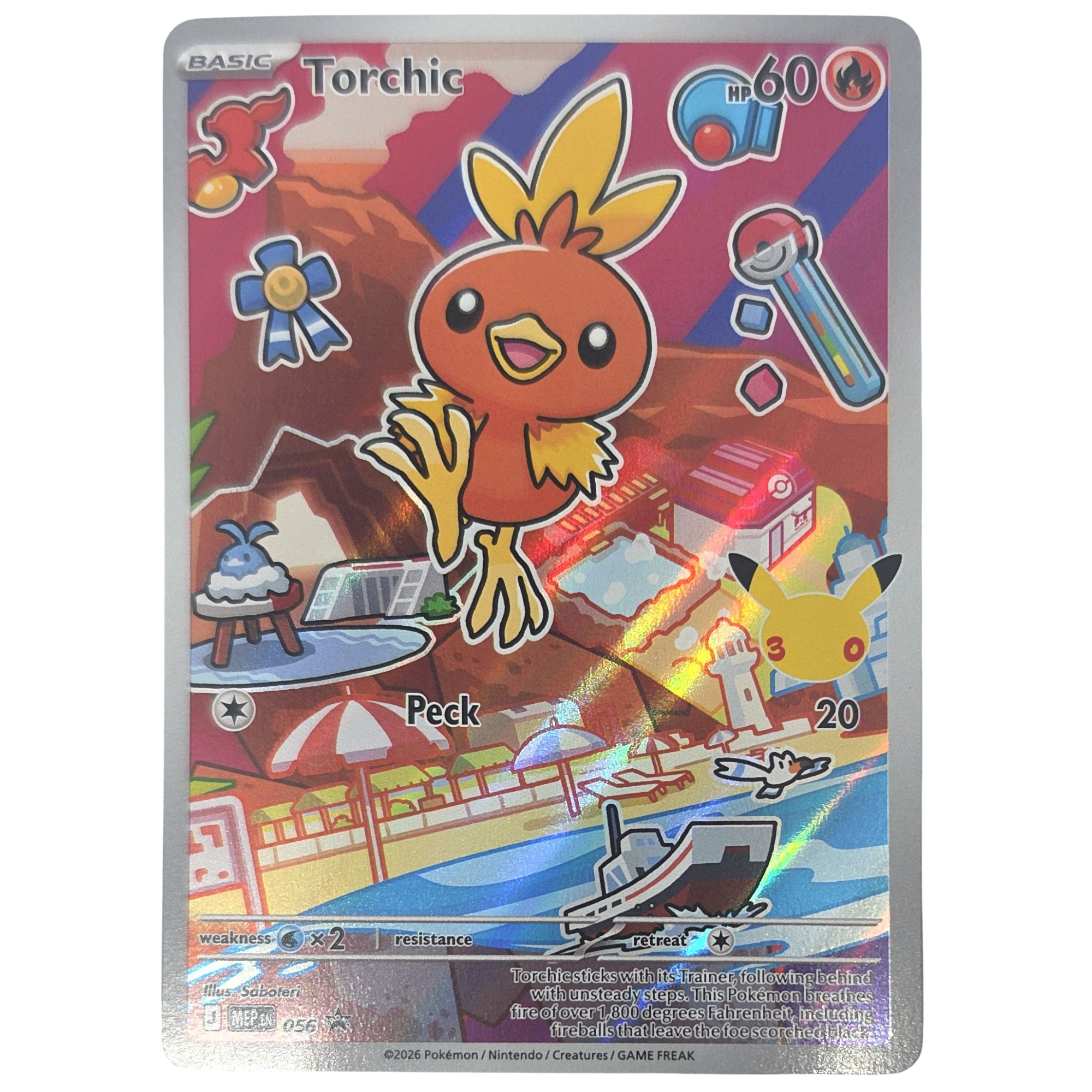 Pokémon: Torchic – MEP Black Star Promos (MEP 056) – Einzelkarte