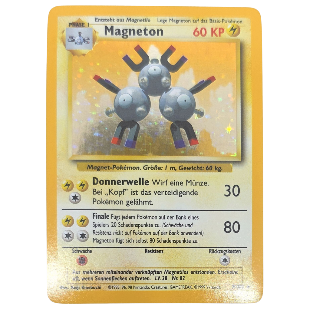 Pokemon: Magneton - Base Set (9) - Einzelkarte