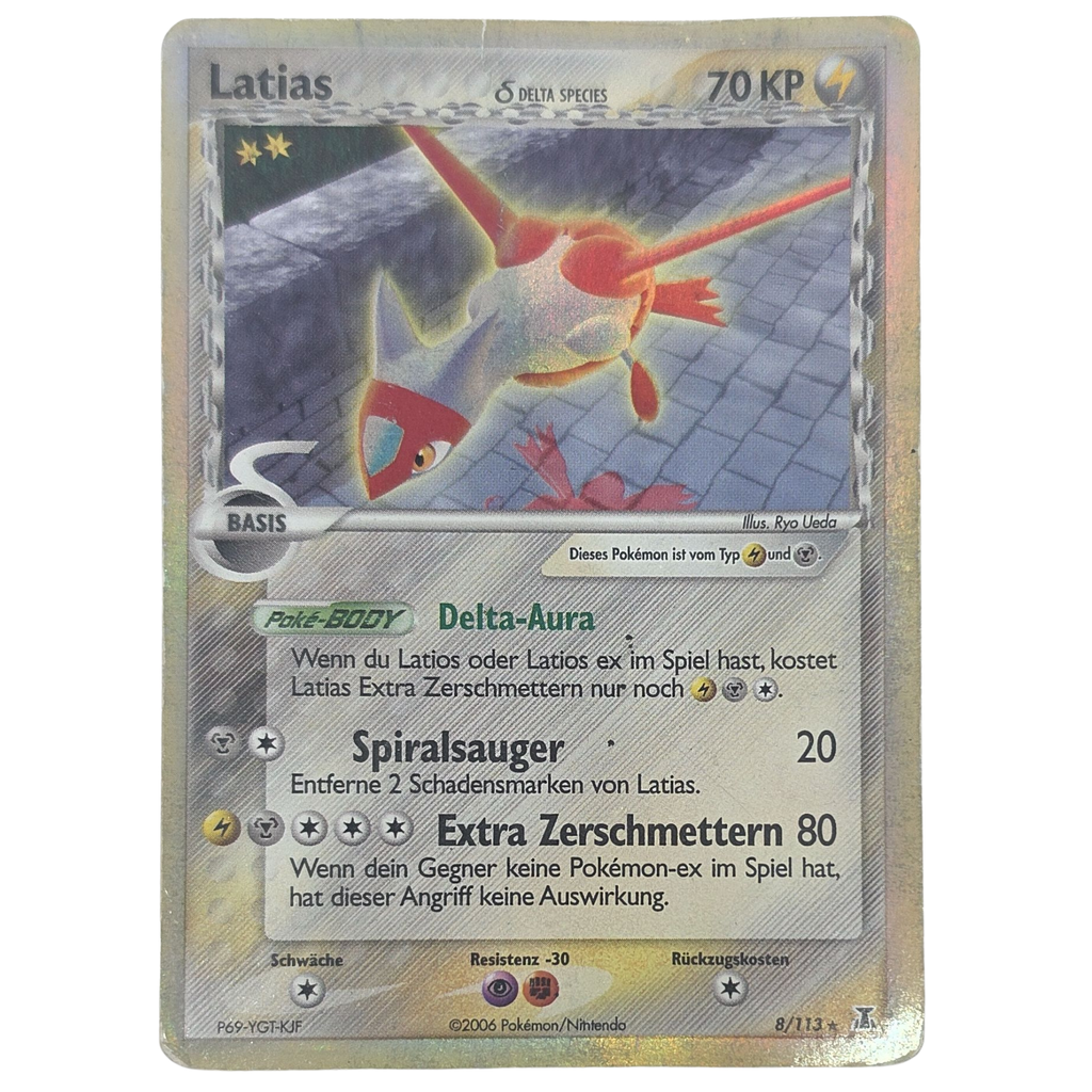 Pokémon: Latias δ Delta Species – EX Delta Species (DS 8) – Einzelkarte