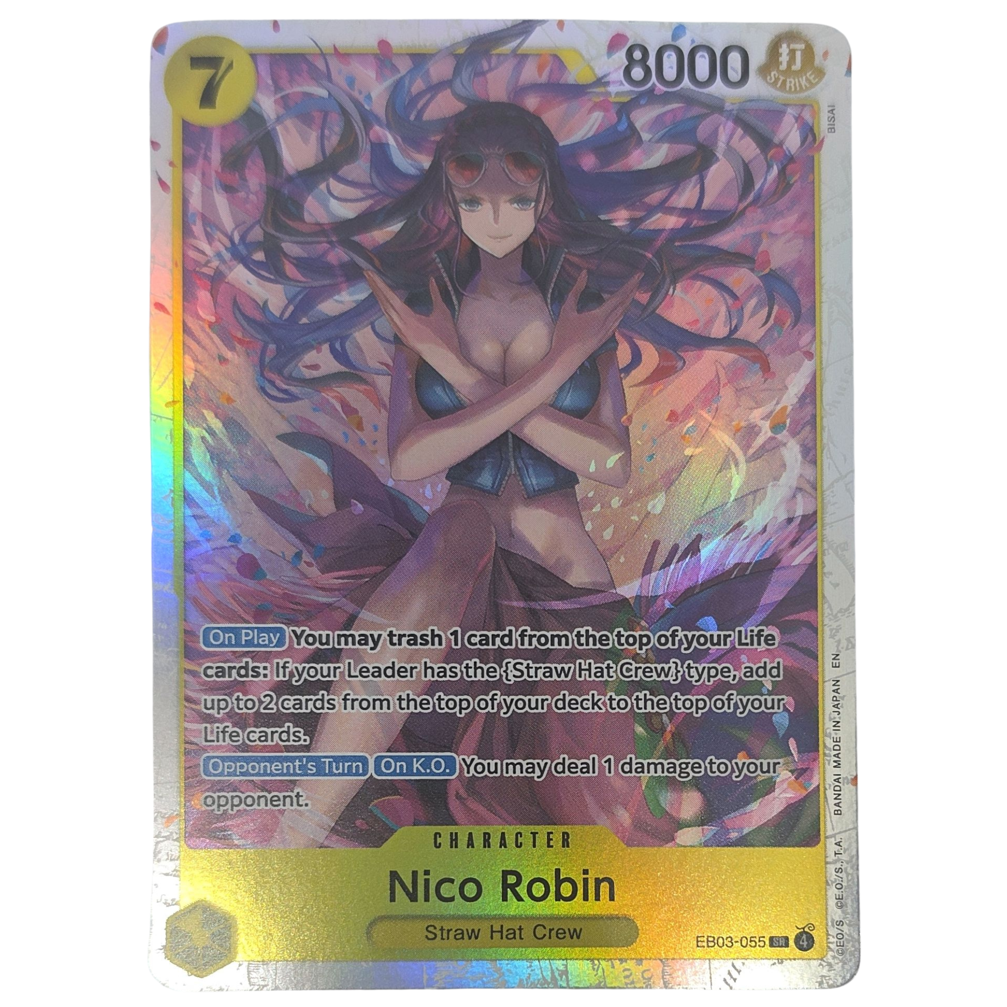 One Piece: Nico Robin – Heroines Edition (EB03-055 V.1) – Einzelkarte