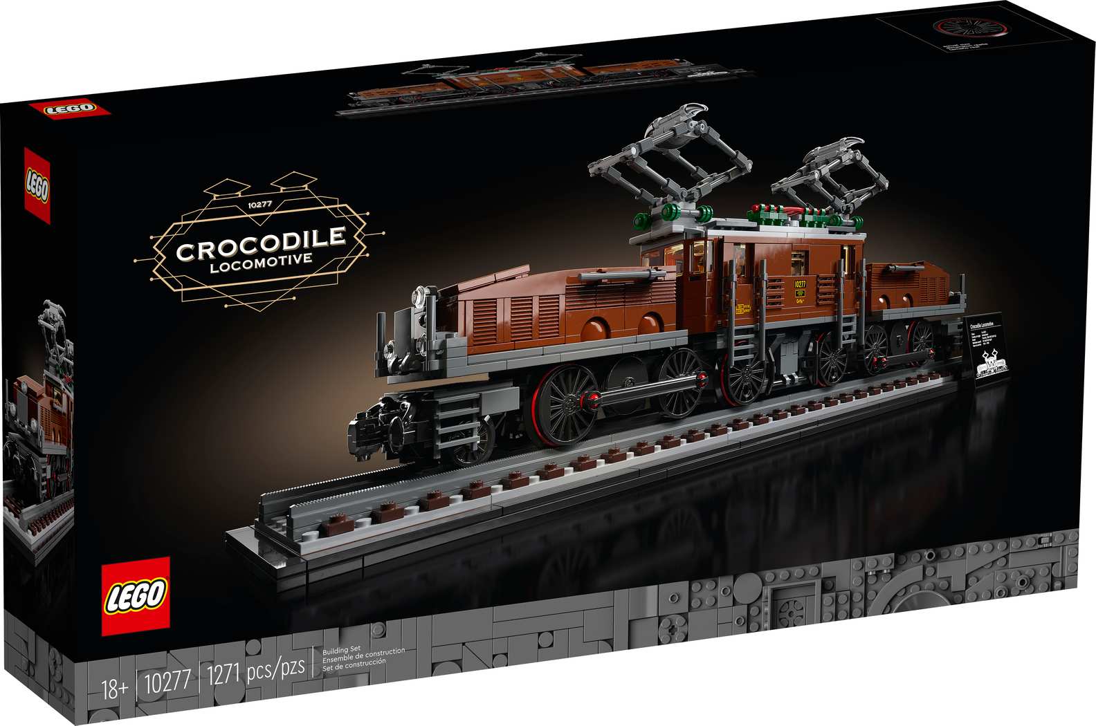 LEGO 10277 - Icons Crocodile Locomotive