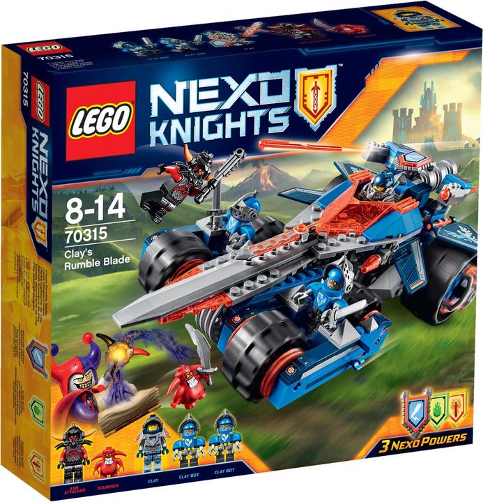 LEGO NEXO KNIGHTS Clay's Rumble Blade – Set 70315