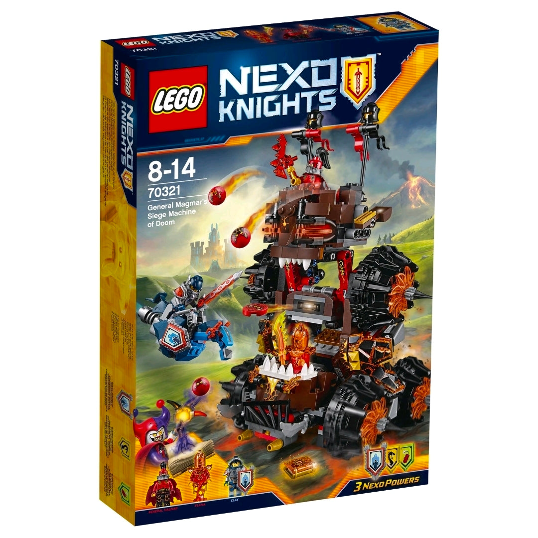 LEGO NEXO KNIGHTS General Magmar's Siege Machine of Doom – Set 70321