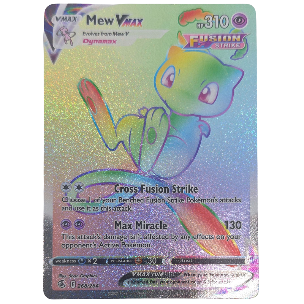 Pokemon: Mew VMAX - Fusion Strike (268) - Einzelkarte