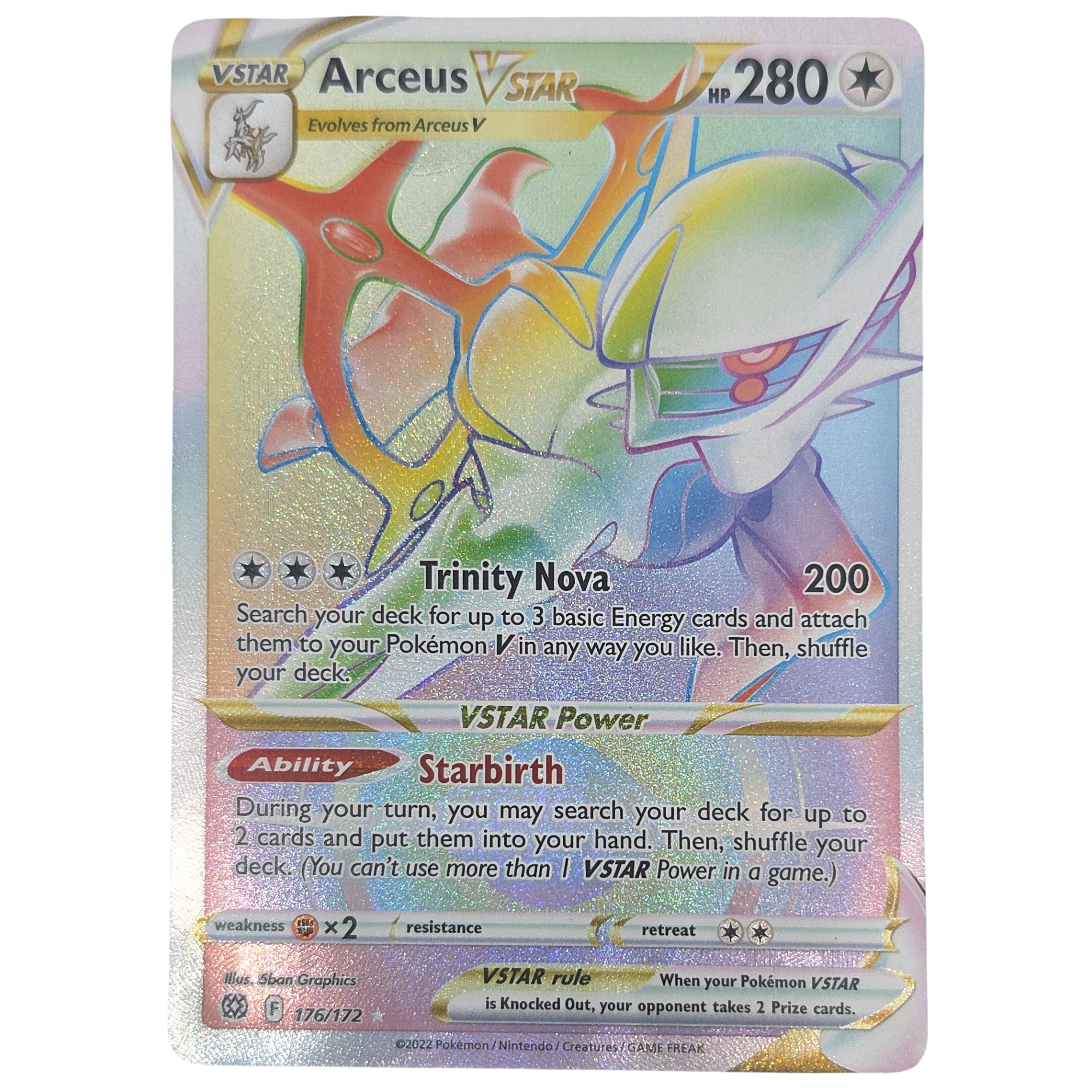 Pokémon: Arceus VSTAR – Brilliant Stars (BRS 176) – Einzelkarte